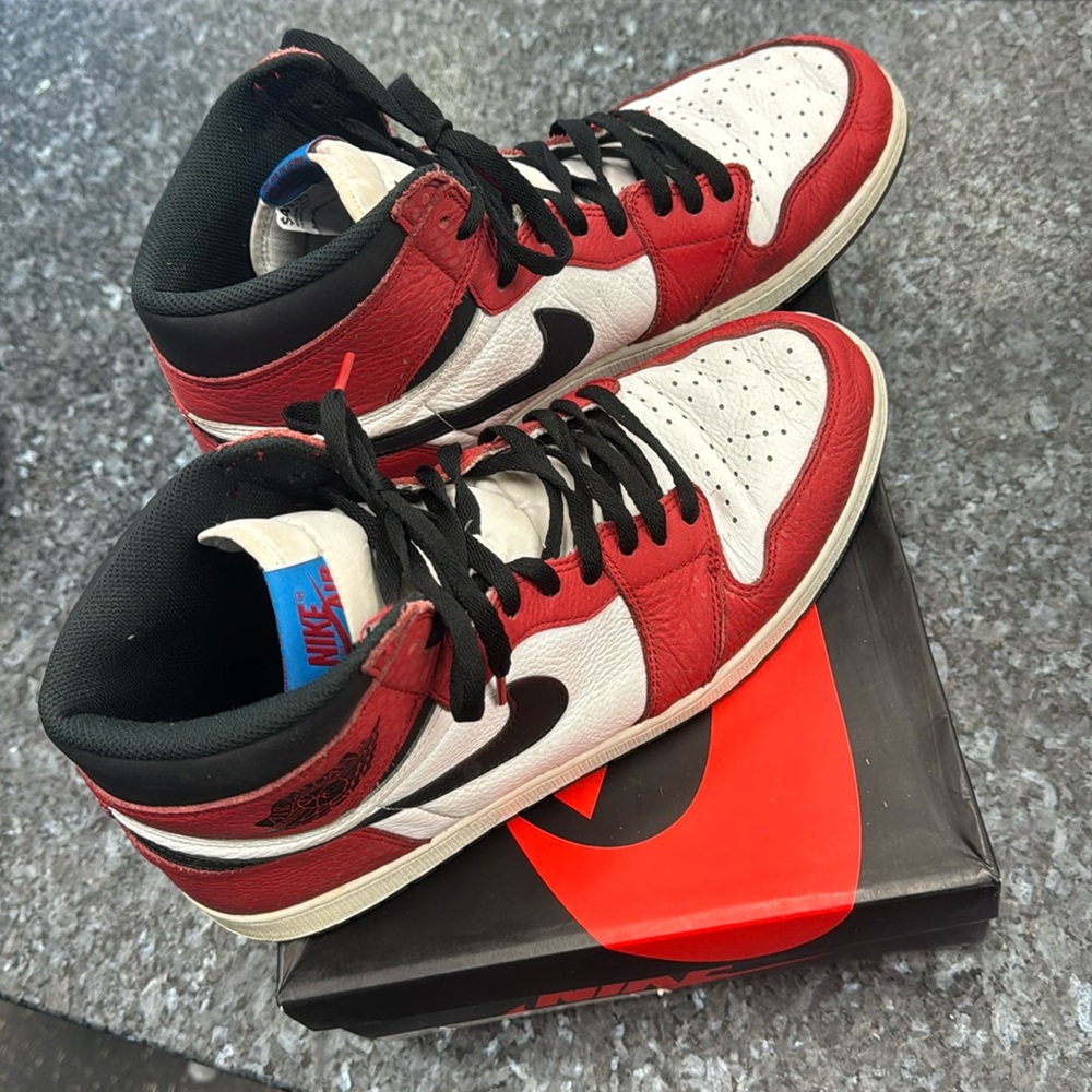 Size 14 Nike Air Jordan 1 Retro High OG
Origin Story